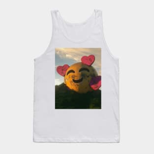 Heart Face Emoji Tank Top